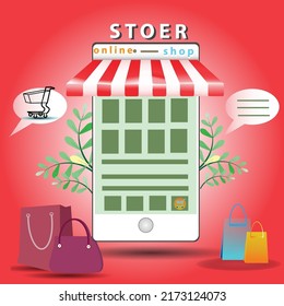 Online store, convenient to buy, save time, no need to travel