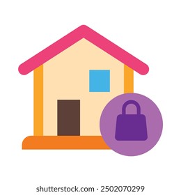 Online Store Flat Icon Design For Personal nad Commercial Use