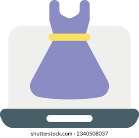  estilo de diseño de iconos planos de tienda en línea