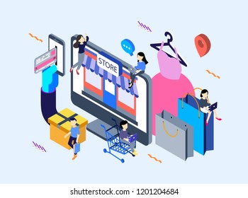 Online Store Graphic 