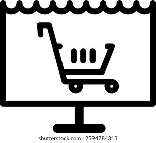 Online Store Icon Design For Personal And Commercial Use