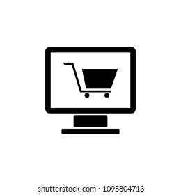 Online Store icon. Element of web icon for mobile concept and web apps. Isolated Online Store icon can be used for web and mobile on white background