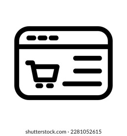 online store icon or logo isolated sign symbol vector illustration - high quality black style vector icons
