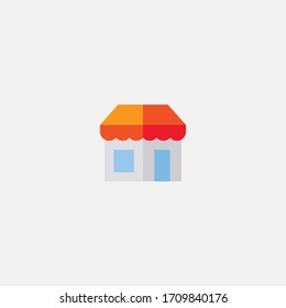 online store icon vector illustrator sign