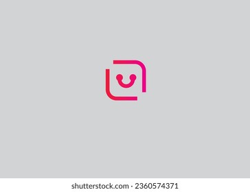 Online store linear icon with gradient lines