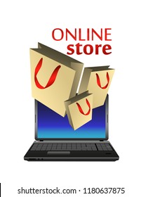 Online store logo