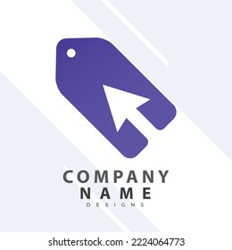 Design-Vorlage für Online-Store-Logos Vektorgrafik eines Shopping-Cards und Shop-Taschen-Kombinationslogos. Perfekt für E-Commerce-, Sales-, Discount- oder Web-Store-Elemente. Firmenlogo