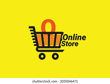 Online Store O Letter Logo And Icon Design Template