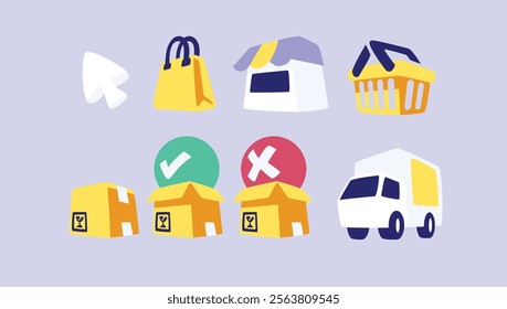 online store and shopping collection
