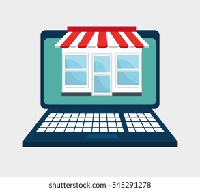 online store shopping icon
