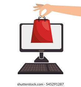 online store shopping icon