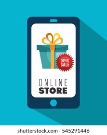 online store shopping icon