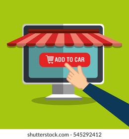 online store shopping icon