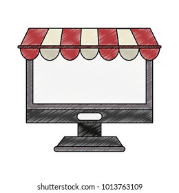 Online store symbol
