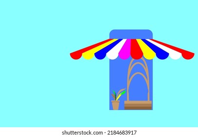 Online Store, Templates, Shopping, Social Media Platform on the internet, illustration, vector