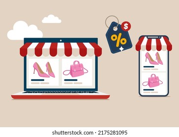 An online store that sells fashion items.