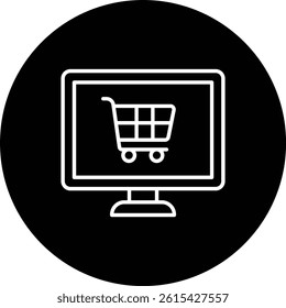 Online Store vector icon. Can be used for printing, mobile and web applications.