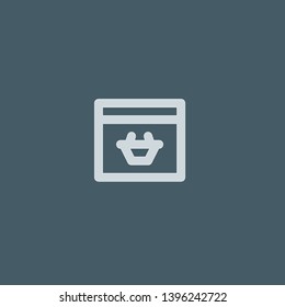 Online Store vector icon. Online Store concept stroke symbol design. Thin graphic elements vector illustration, outline pattern for your web site design, logo, UI. EPS 10.