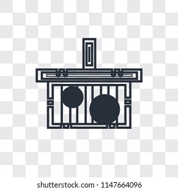 Online store vector icon isolated on transparent background, Online store logo concept