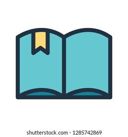 Online study icon. Single high quality online study related icon. Isolated online study symbols in white background. 