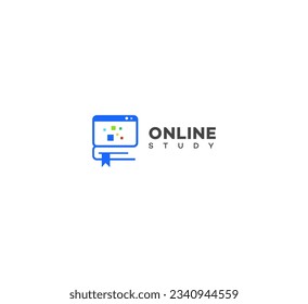 online study logo Design Template Vector icon