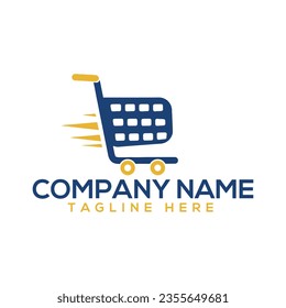 Online study logo with modern outline style and business 

