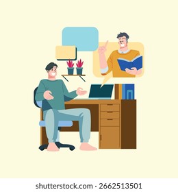 Online-Studie und virtuelle Klassendarstellung