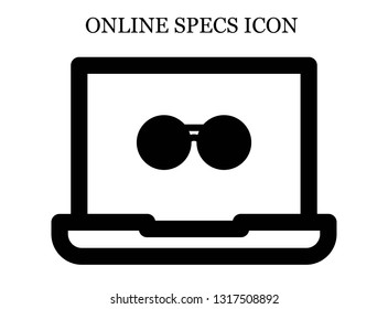 online Sunglasses icon. Editable online Sunglasses icon for web or mobile.
