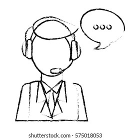 online support technical service or call center related icon image vector illustration design 