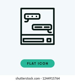 Online support vector icon