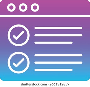 Online Survey vector icon. Can be used for printing, mobile and web applications.