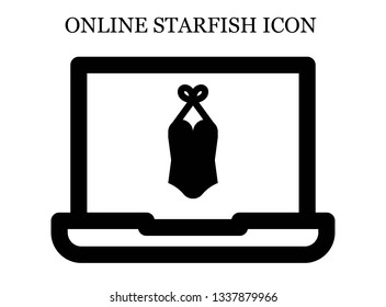 online Swimsuit icon. Editable online Swimsuit icon for web or mobile.