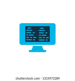 Online task board icon colored symbol. Premium quality isolated blog element in trendy style.
