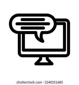 símbolo en línea icono o logotipo símbolo de signo aislado ilustración vectorial - iconos vectoriales de estilo negro de alta calidad
