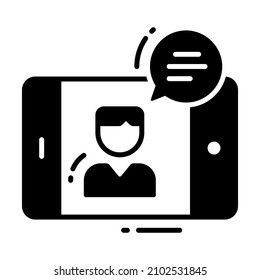 Online Testimonials icon, Survey and Feedback, modern vector illustration 