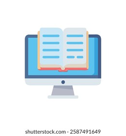 Online Textbook Icon for Digital Learning