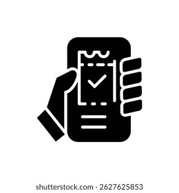 Diseño sólido del Vector del icono bueno para el Web o el App móvil
