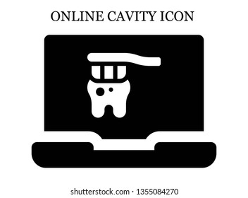online Tooth icon. Editable online Tooth icon for web or mobile.