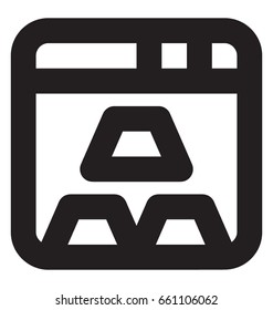 Online Trading Vector Icon