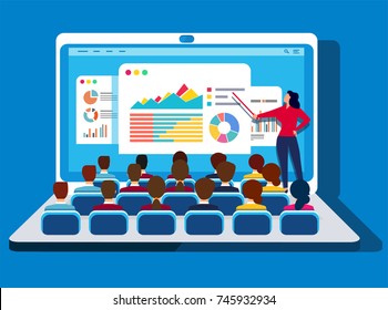 Online training - Shutterstock ID 745932934