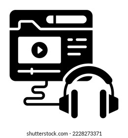 Online training, education, Modern concepts flat design, Premium quality vector illustration concept. Vector symbol.