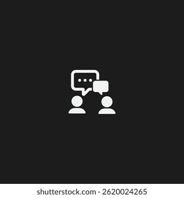 Online training icon logo flat vector design