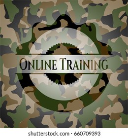Online Training on camo texture