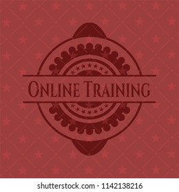 Online Training red emblem