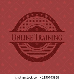 Online Training red emblem