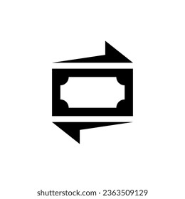 Online-Transaktionssymbol, Zahlungssymbol