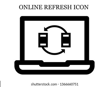 online Transfer icon. Editable online Transfer icon for web or mobile.