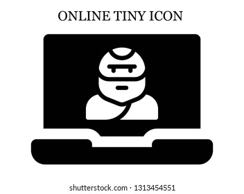 online Troglodyte icon. Editable online Troglodyte icon for web or mobile.