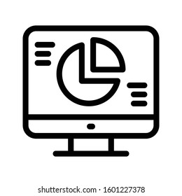 online vector color line icon 