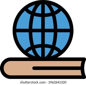 online vector color line icon